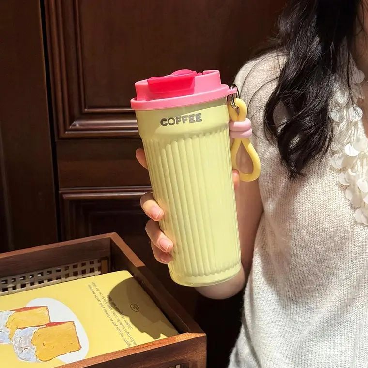 VASO TÉRMICO BOTTLE COFFEE DE 550ML MOD# MD-113  ☕ 5