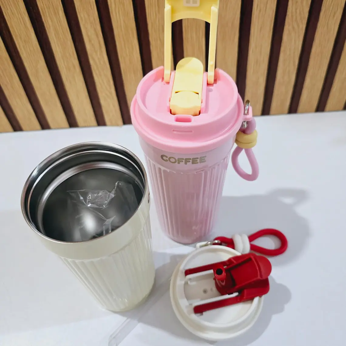 VASO TÉRMICO BOTTLE COFFEE DE 550ML MOD# MD-113  ☕ 6