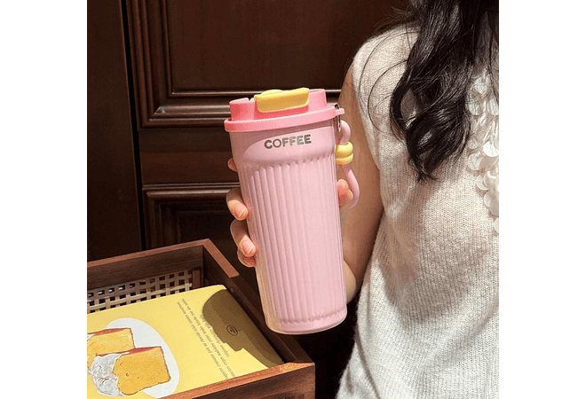 VASO TÉRMICO BOTTLE COFFEE DE 550ML MOD# MD-113  ☕