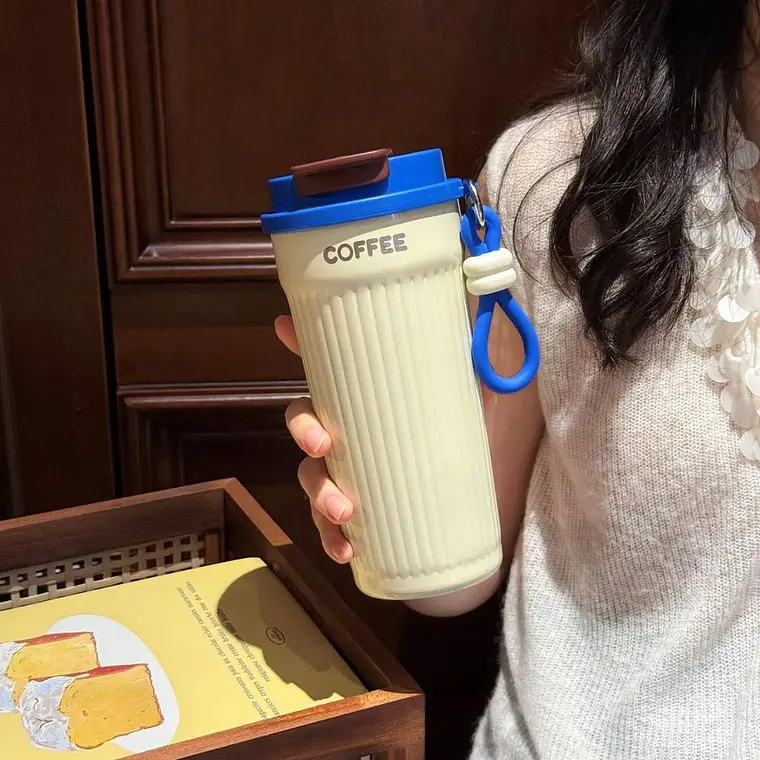 VASO TÉRMICO BOTTLE COFFEE DE 550ML MOD# MD-113  ☕ 12