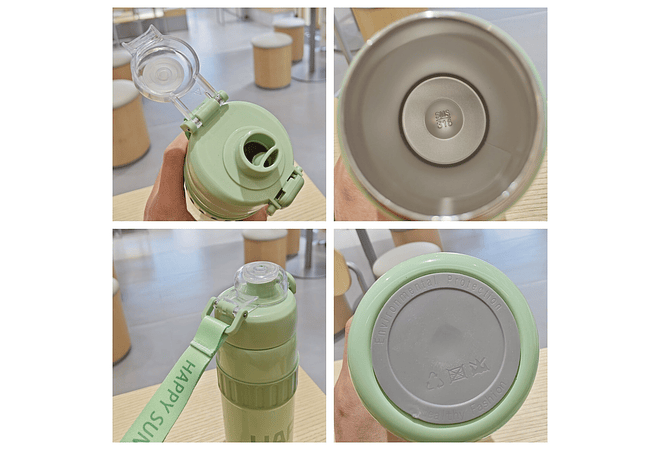 TERMO HAPPY SUNDAY 600ML MOD# BOL-86111