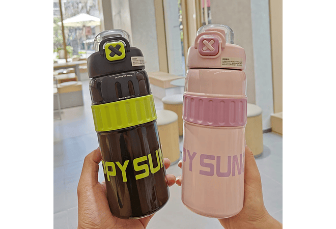 TERMO HAPPY SUNDAY 600ML MOD# BOL-86111