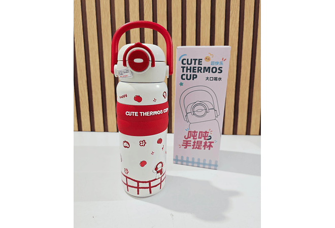 🍎🌸 TERMO CUTE ESTAMPADOS 650 MLMOD #Y-006  🍎🌸