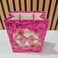 BOLSA PARA REGALO DISEÑO FLORES/ MOÑO MOD# LPD93-112  💝 💐 🎁 - Miniatura 3