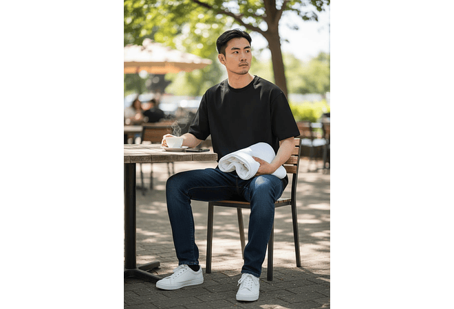 TOALLA BLANCA PARA BAÑO MOD# T-30749  🤍