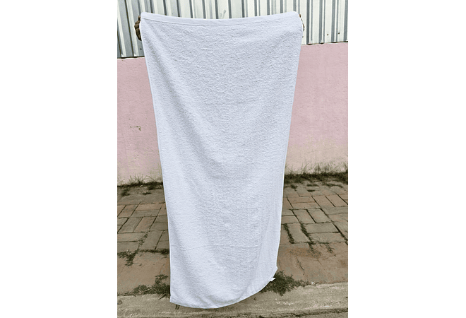 TOALLA BLANCA PARA BAÑO MOD# T-30749  🤍