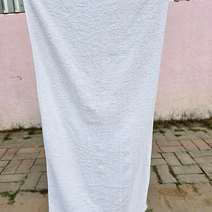 TOALLA 70x140CM BLANCA HOTELERA PARA BAÑO MOD# T-30749  🤍