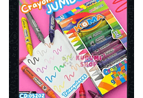 CAJITA CON 12 CRAYOLAS JIMBO MOD# KM-188🖍️