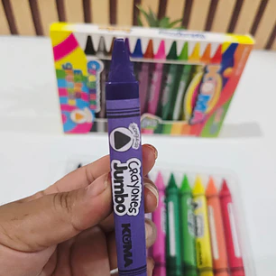 CAJITA CON 12 CRAYOLAS JIMBO MOD# KM-188🖍️
