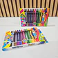 CAJITA CON 12 CRAYOLAS JIMBO MOD# KM-188🖍️ - Miniatura 4