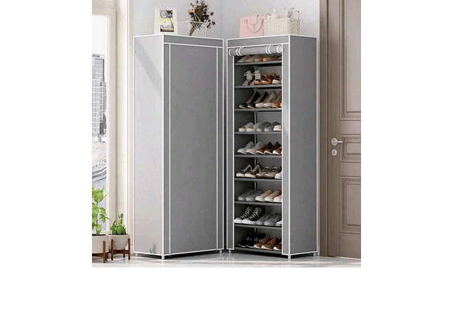 💋ORGANIZADOR  PARA ZAPATOS 9 NIVELES CON FORRO MOD# ZTA66