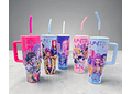 🍋‍🟩🍋VASO TÉRMICO CON AGARRADERA DISEÑO "LAS GUERRERAS KPOP DE 1.300L MOD# STH5🥤