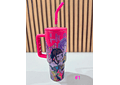 🍋‍🟩🍋VASO TÉRMICO CON AGARRADERA DISEÑO "LAS GUERRERAS KPOP DE 1.300L MOD# STH5🥤