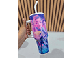 🍋‍🟩🍋VASO TÉRMICO CON AGARRADERA DISEÑO "LAS GUERRERAS KPOP DE 1.300L MOD# STH5🥤