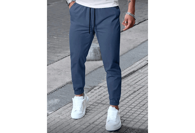 PANTALÓN AZUL CASUAL PARA CABALLERO S (46) MOD# QPKZ-710-115