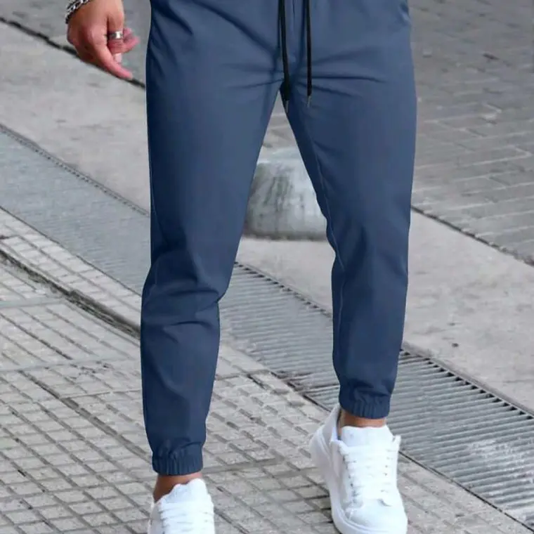 PANTALÓN AZUL CASUAL PARA CABALLERO S (46) MOD# QPKZ-710-115 4