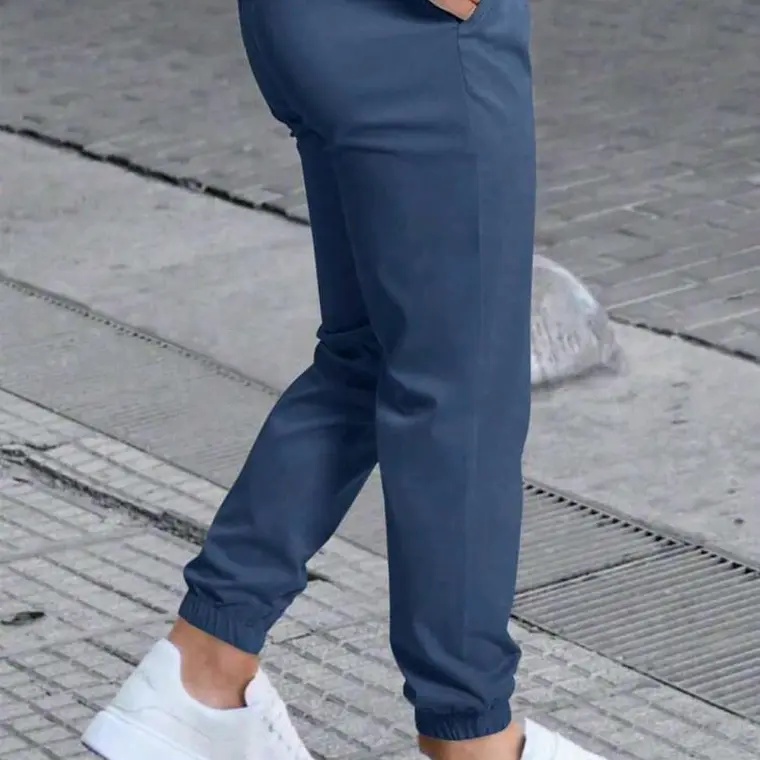 PANTALÓN AZUL CASUAL PARA CABALLERO S (46) MOD# QPKZ-710-115 5