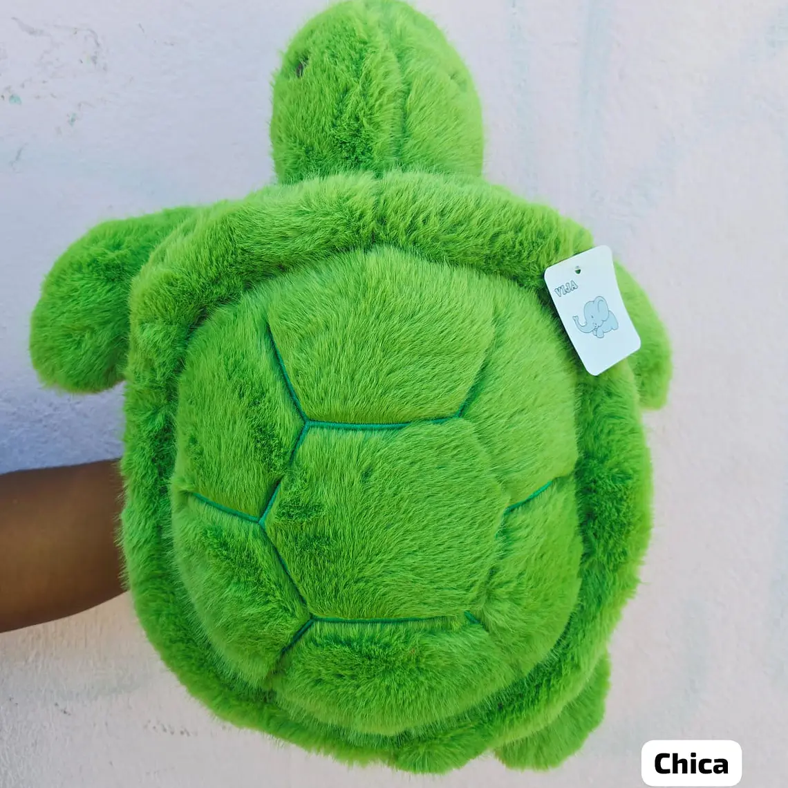 PELUCHE/TORTUGA MEDIANA Y CHICA ACABADO PELUSA MOD# K421 O K422  🐢 2