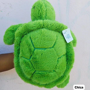 PELUCHE/TORTUGA MEDIANA Y CHICA ACABADO PELUSA MOD# K421 O K422  🐢