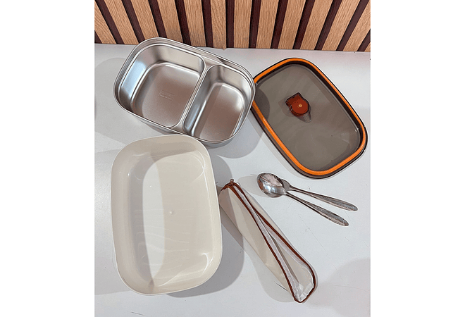 🥗🍱TUPPER TÉRMICO/CHERRY DE 850ML MOD# 25-FH-080  🍒