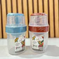 🥬VASO PARA ENSALADA DE 560 Y 310 ML MOD# 646🫜🥗 - Miniatura 3