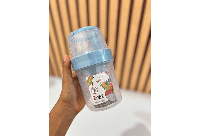 🥬VASO PARA ENSALADA DE 560 Y 310 ML MOD# 646🫜🥗