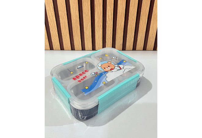 TUPPER TÉRMICO DISEÑO OSITO O UNICORNIO MOD# 25-FH-077    🦄 🐻