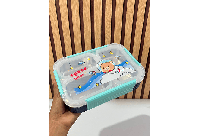 TUPPER TÉRMICO DISEÑO OSITO O UNICORNIO MOD# 25-FH-077    🦄 🐻