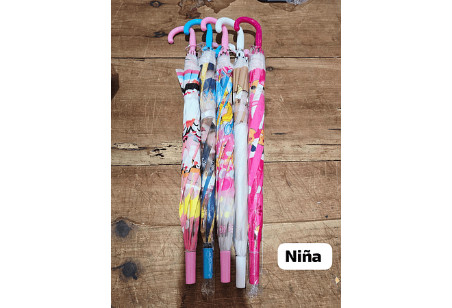 SOMBRILLA INFANTIL VARIOS DISEÑOS (AL AZAR) MOD# 936  ☂️