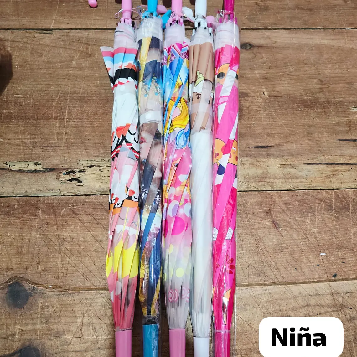 SOMBRILLA INFANTIL VARIOS DISEÑOS (AL AZAR) MOD# 936  ☂️ 2