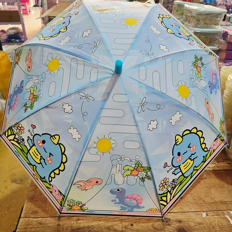 SOMBRILLA INFANTIL VARIOS DISEÑOS (AL AZAR) MOD# 936  ☂️ 5