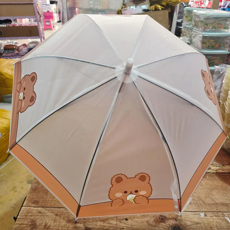 SOMBRILLA INFANTIL VARIOS DISEÑOS (AL AZAR) MOD# 936  ☂️ 6