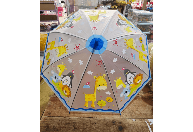SOMBRILLA INFANTIL VARIOS DISEÑOS (AL AZAR) MOD# 936  ☂️