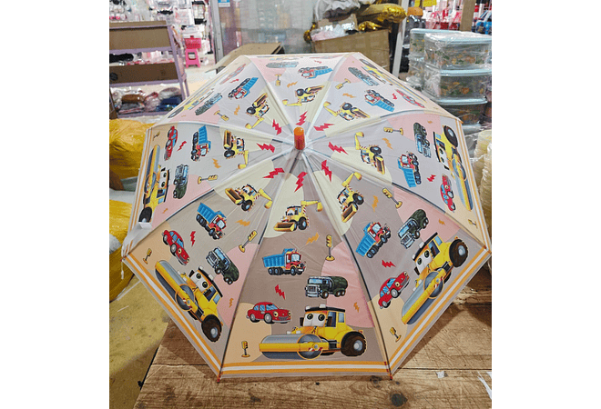 SOMBRILLA INFANTIL VARIOS DISEÑOS (AL AZAR) MOD# 936  ☂️