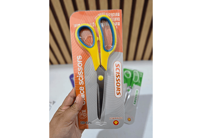 TIJERAS GRANDES DE COLORES AL AZAR MOD# JD-08   ✂️