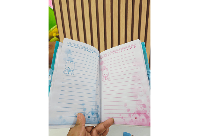 📖 LIBRO PARA DIARIO(AL AZAR) MOD# YONG-54 (mediano)