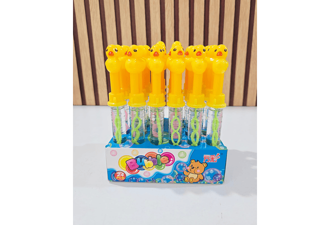 CAJITA CON 24 BURBUJEROS DIFERENTES DISEÑOS 🧼 🫧