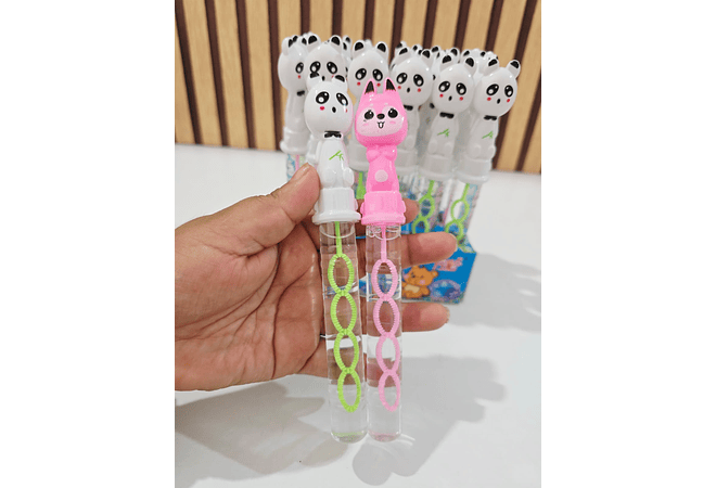 CAJITA CON 24 BURBUJEROS DIFERENTES DISEÑOS 🧼 🫧