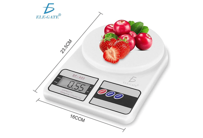 BÁSCULA DIGITAL DE COCINA MODEL #SF-400