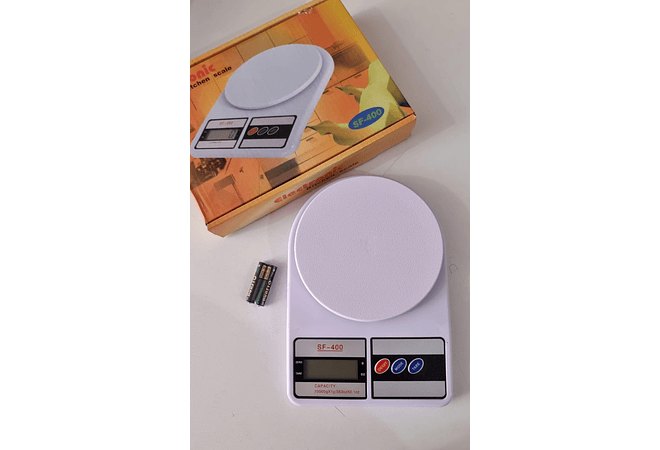 BÁSCULA DIGITAL DE COCINA MODEL #SF-400