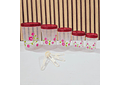 SET DE 5 TUPPER FLORES CON CUCHARITAS MEDIDORAS  MOD# 7511