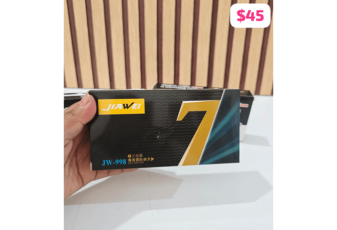 CAJITA CON 12 LAPICEROS TINTA NEGRA DE GEL MOD# BRUSH, YONG, JIAWEY