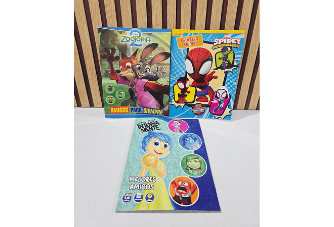 1 LIBRO PARA COLOREAR CON 80 PÁG DIFERENTES PERSONAJES