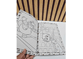 1 LIBRO PARA COLOREAR CON 80 PÁG DIFERENTES PERSONAJES