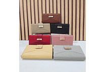 CARTERA PARA DAMA CON CIERRE Y BROCHE MOD# WGT5-117