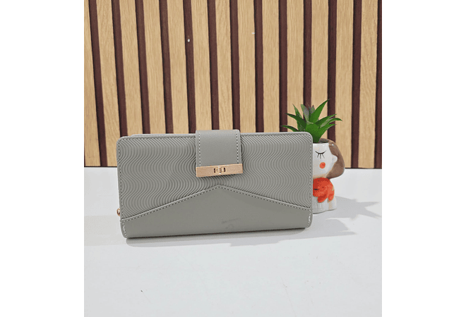 CARTERA PARA DAMA CON CIERRE Y BROCHE MOD# WGT5-117