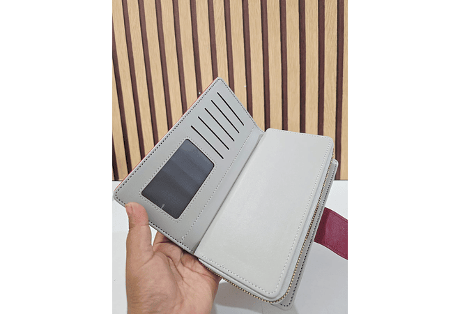 CARTERA PARA DAMA CON CIERRE Y BROCHE MOD# WGT5-117