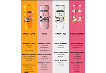 PERFUME/100ML IMITACIÓN (LATTAFA LINEA ASAD Y YARA) PARA DAMA O CABALLERO MOD# G129