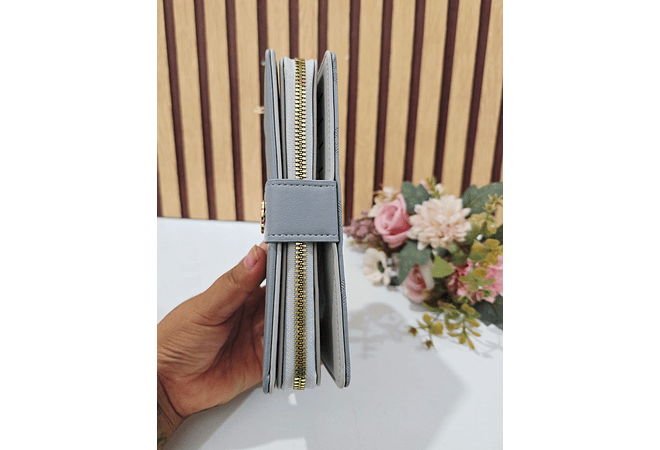 CARTERA/BILLETERA PARA DAMA BROCHE FLOR MOD# WGT5-116