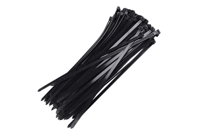 BOLSITA CON 100 GANCHITOS DE SEGURIDAD COLOR NEGRO DIFERENTES TAMAÑOS MOD# YL514-2,7 O 1